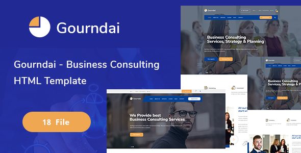 Gourndai - Business Consulting HTML Template