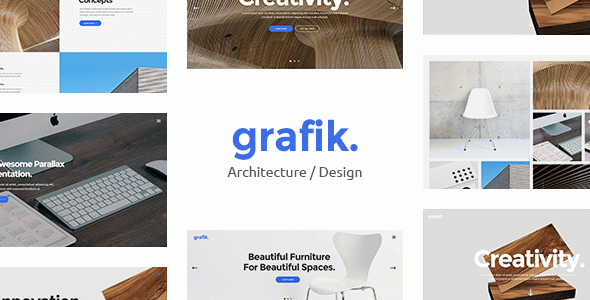 Grafik - Architecture and Design Portfolio WordPress Theme