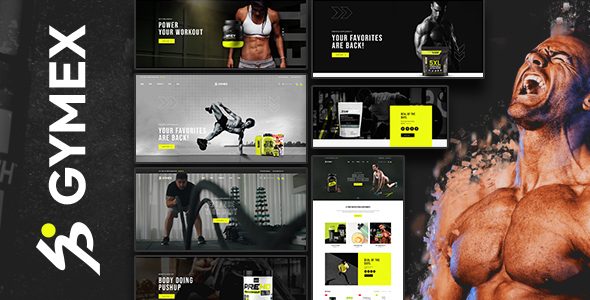 Gymex ??? Supplement & Nutrition WooCommerce WordPress Theme with AI
