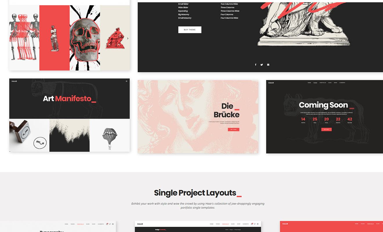 Haar ??? Portfolio Theme for Artists and Illustrators