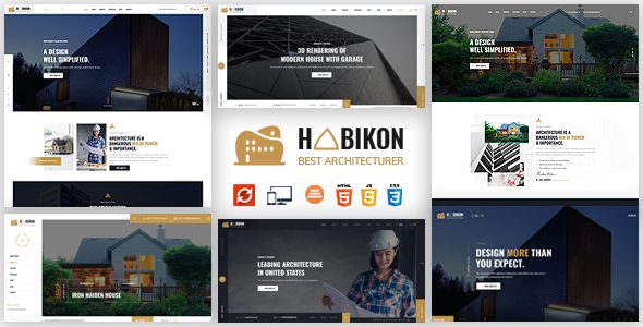 Habikon - Architecture & Interior HTML Template