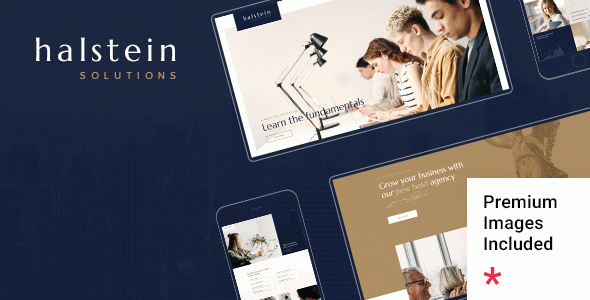 Halstein - Business Consulting WordPress Theme