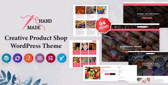 Handmade Product Shop WordPress Theme