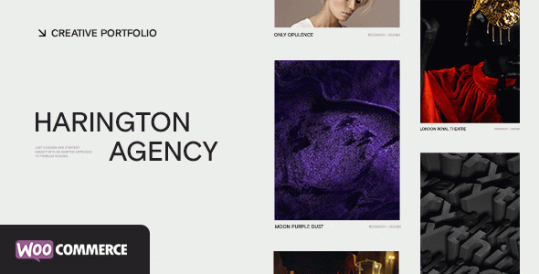 Harington - Creative Portfolio WordPress Theme