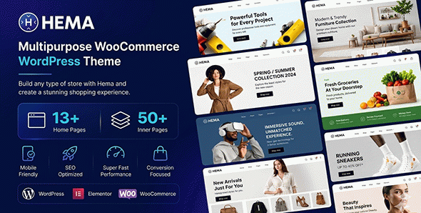 Hema ??? Multipurpose WooCommerce WordPress Theme