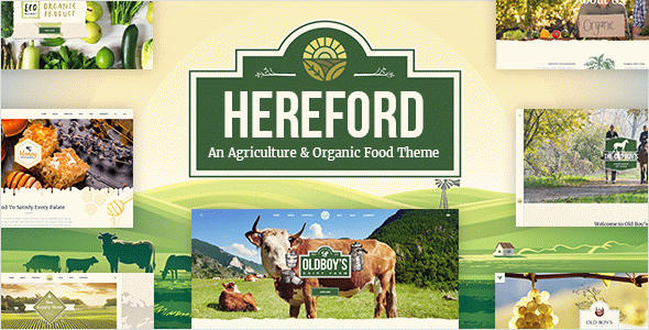 Hereford - Agriculture and Organic Food WordPress Theme