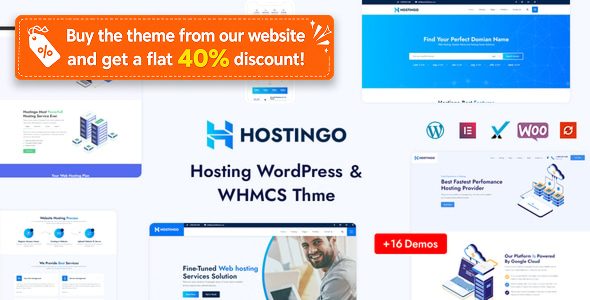 Hostingo - Hosting WordPress & WHMCS Theme