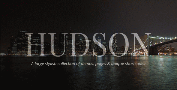 Hudson - Stylish Business WordPress Theme