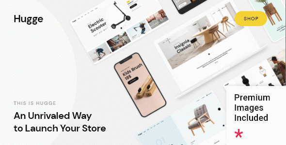 Hugge - Elementor WooCommerce WordPress Theme