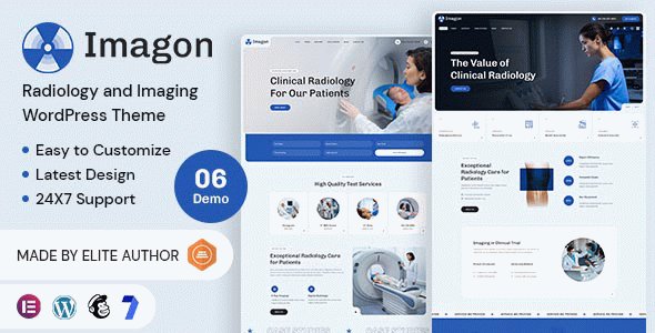 Imagon ??? Radiology and Imaging WordPress Theme
