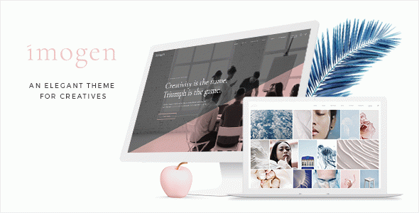 Imogen - Designer and Creative Business WordPress Theme
