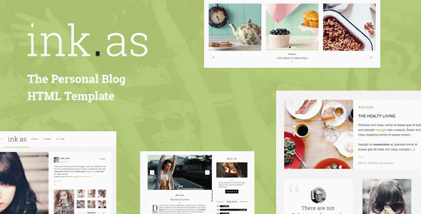 Inkas - The Personal Blog HTML Template