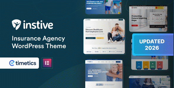 Instive - Insurance WordPress Theme