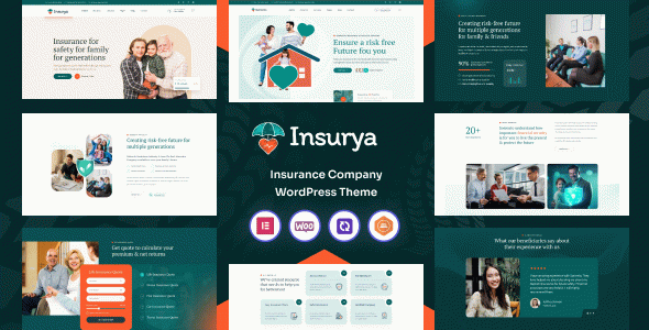 Insurya - Insurance WordPress Theme