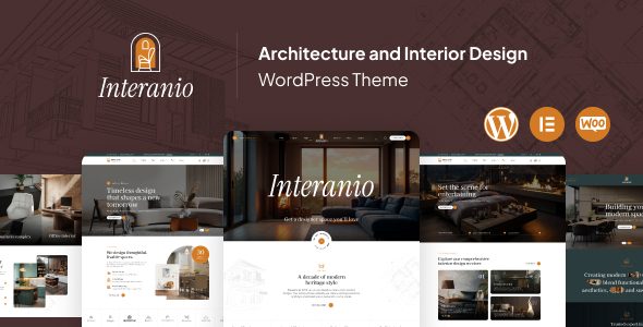 Interanio - Architecture and Interior Design WordPress Theme