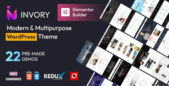 Invory - Multi Concept Services WordPress Theme