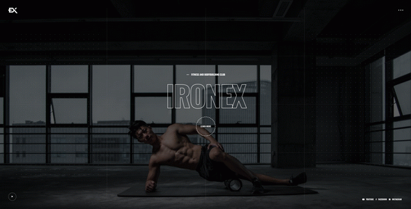 Ironex - Fitness WordPress Theme
