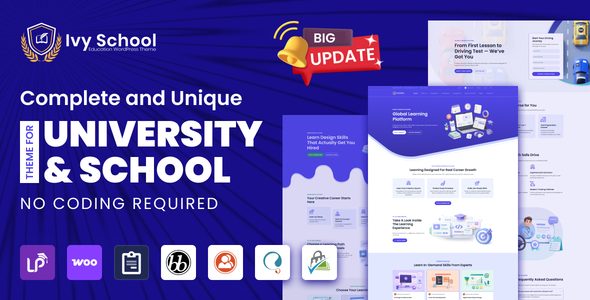 IvyPrep - School & University WordPress Theme