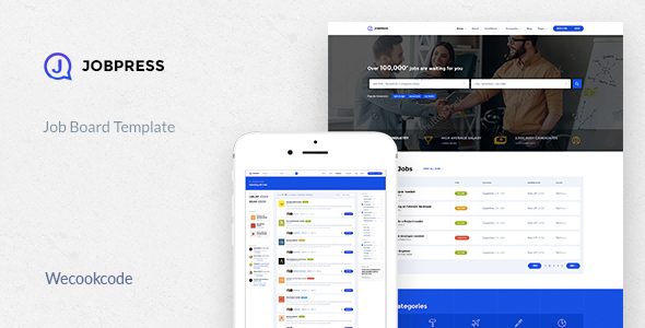 JobPress - Jobs Directory & Listing Template
