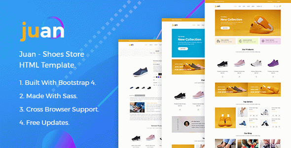 Juan – Shoes Store HTML Template