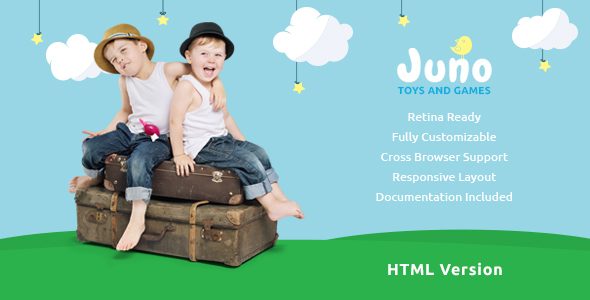 Juno | Kids Toys & Games Store Template