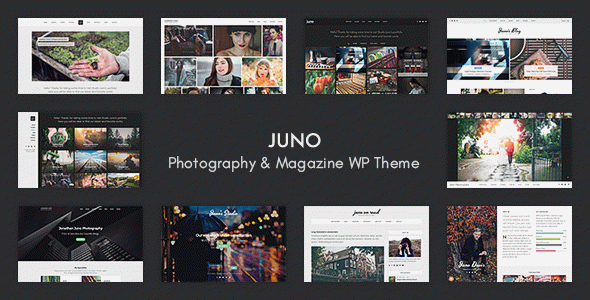 Juno ??? Photography & Magazine WP Theme