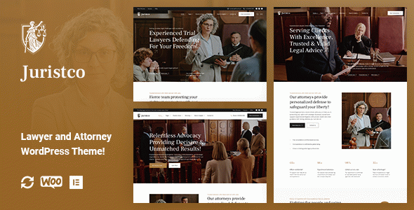 Juristco ??? Lawyer & Attorney WordPress Theme for Law Firms