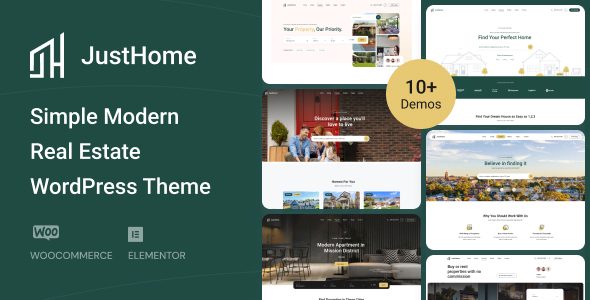 Justhome ??? Real Estate WordPress Theme