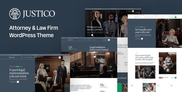 Justico ??? Attorney & Law Firm WordPress Theme