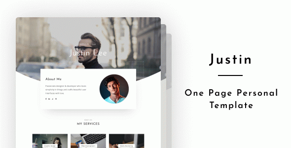 Justin - Personal Portfolio