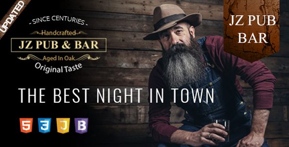 Jz Pub & Bar - HTML 5 Template