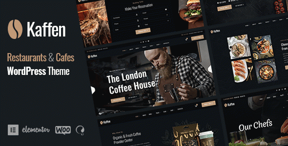 Kaffen - Cafe & Coffee WordPress Theme