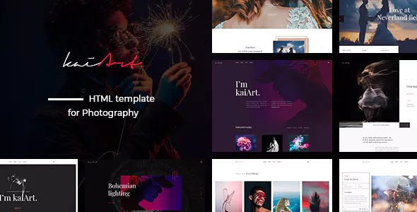 kaiArt - Responsive HTML Template for Photography