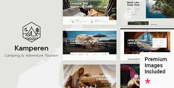 Kamperen - Camping and Adventure Tourism WordPress Theme