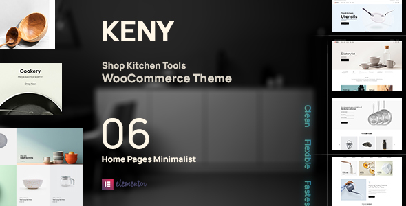 Keny – Kitchen Store WordPress Theme with AI