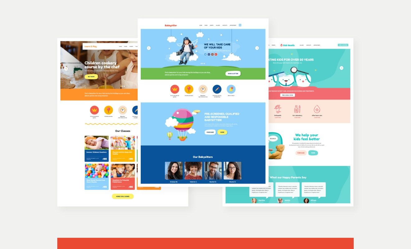 Kids Care Multipurpose Children WordPress Theme