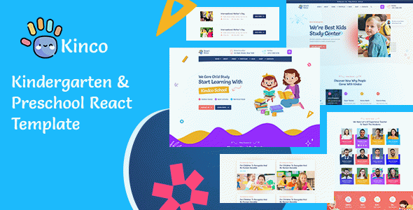 Kinco - Day Care & Kindergarten React NextJs Template