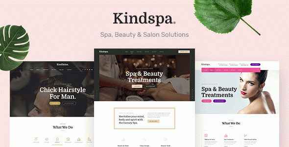 Kindspa - Spa and Beauty Salon HTML5 Template