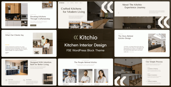 Kitchio – Kitchen Cabinets & Furniture FSE WordPress Block Theme