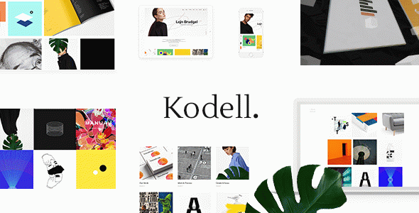Kodell - Creative Portfolio WordPress Theme for Designers and Agencies