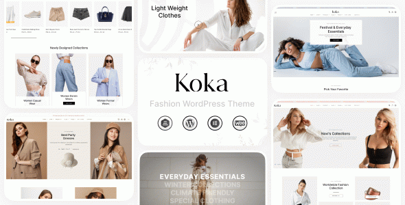 KoKa - Fashion Clothing Shop Theme