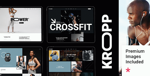 Kropp - Fitness and Gym WordPress Theme