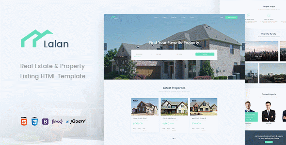 Lalan - Real Estate & Property Listing HTML Template