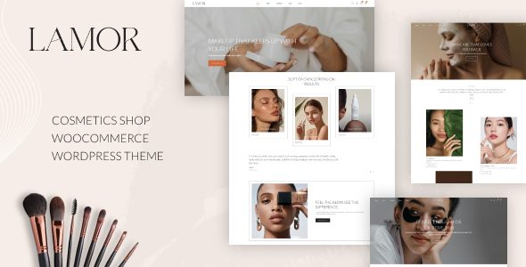 Lamor ??? Beauty and Cosmetics Store WordPress Theme with AI