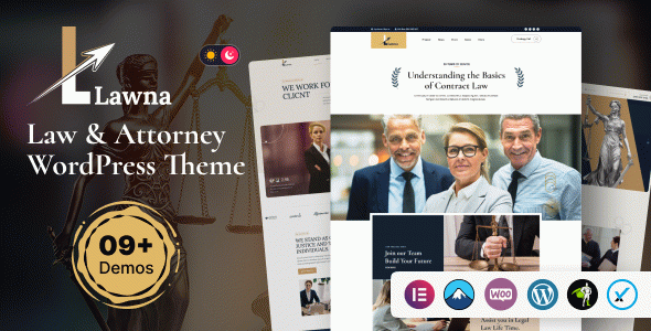 Lawna - Attorney & Advocate WordPress Theme