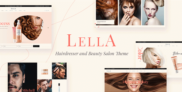 Lella - Hairdresser and Beauty Salon WordPress Theme