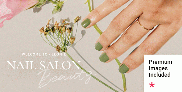 L??onie - Nail and Beauty Salon WordPress Theme