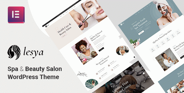 Lesya - Beauty Salon & Spa Massage Theme