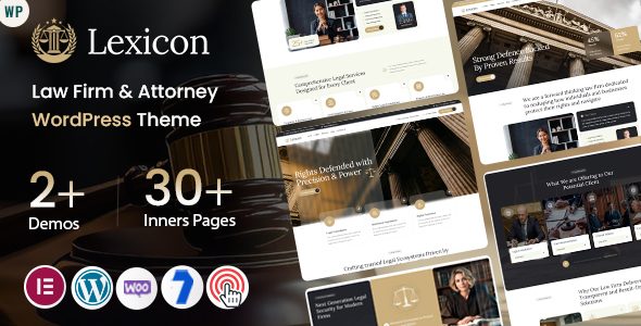 Lexicon - Law Firm & Attorney WordPress