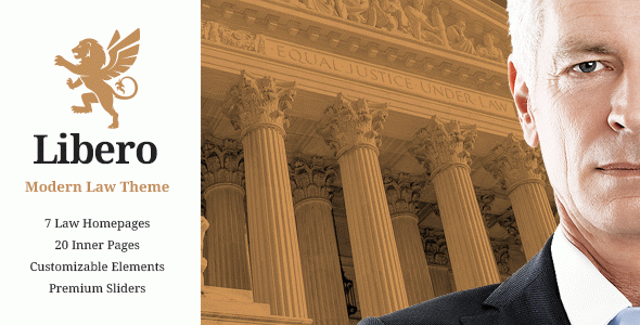 Libero - Lawyer WordPress Theme